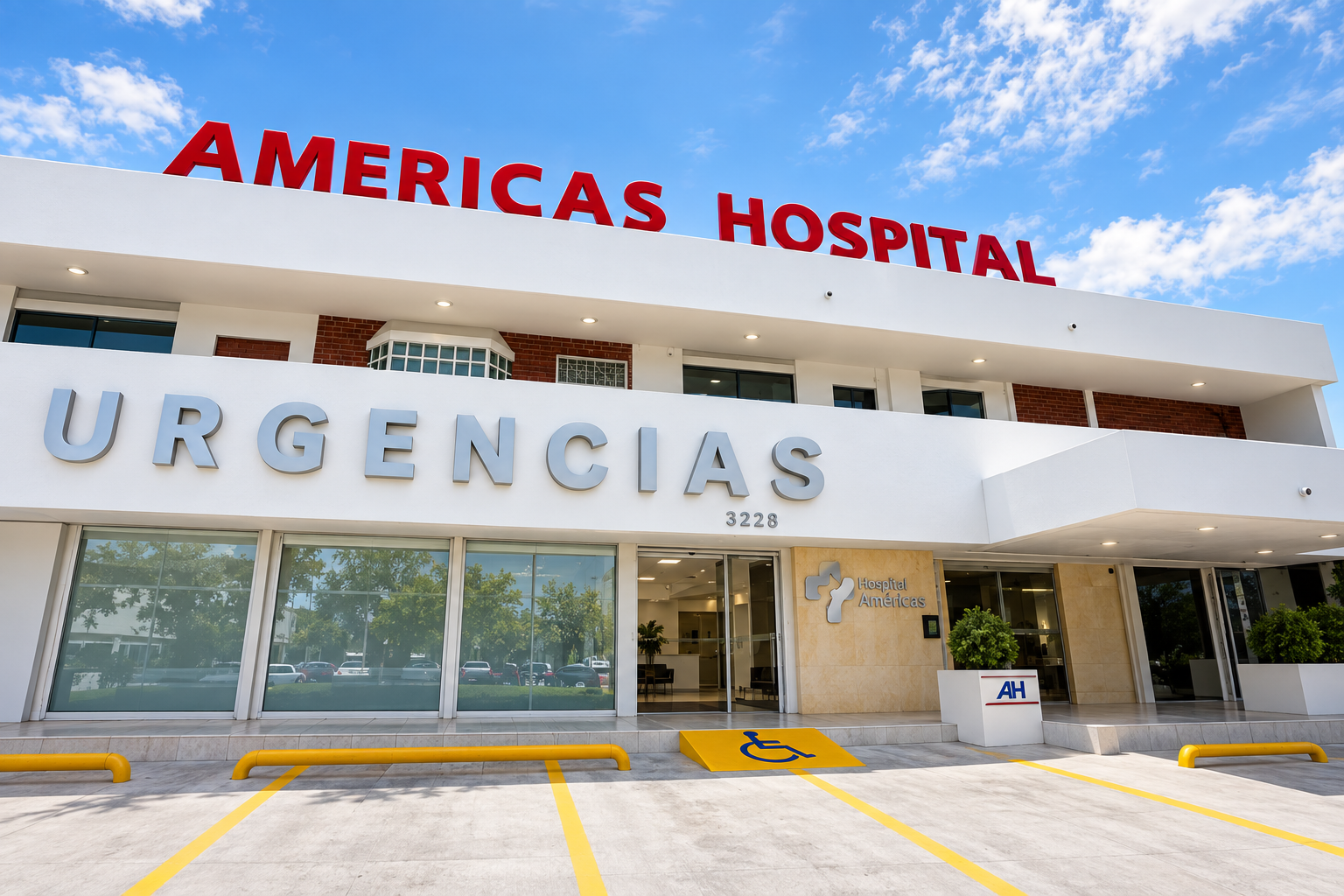 Hospital Américas, sede de consulta del Dr. Javier Maciel